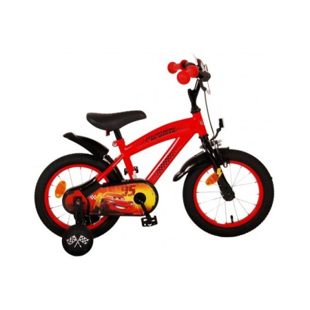 Bicicletta per bambini Disney Cars - Ragazzi - 14 pollici - Rossa