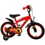 Bicicletta per bambini Disney Cars - Ragazzi - 14 pollici - Rossa