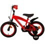 Bicicletta per bambini Disney Cars - Ragazzi - 14 pollici - Rossa