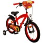 Bicicletta per bambini Disney Cars - Ragazzi - 16 pollici - Rossa