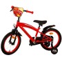 Bicicletta per bambini Disney Cars - Ragazzi - 16 pollici - Rossa