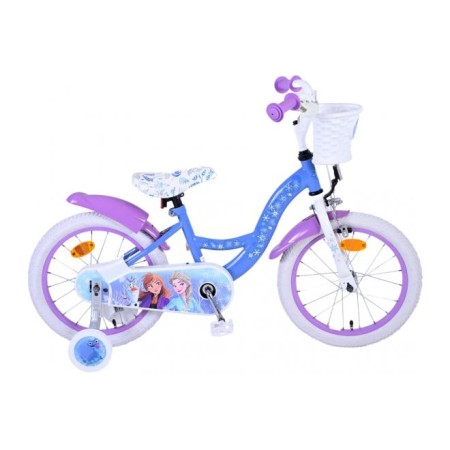 Bicicletta per bambini Disney Frozen 2 - Ragazze - 16 pollici - Blu / Viola