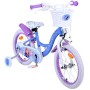 Bicicletta per bambini Disney Frozen 2 - Ragazze - 16 pollici - Blu / Viola