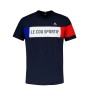 Maglia a Maniche Corte Uomo TRI TEE SS Nº1 M SKY CAPTAIN Le coq sportif 2310010 Blu Marino