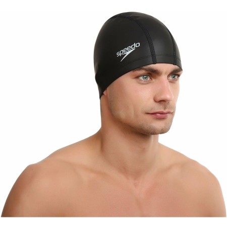 Cuffia da Nuoto Speedo PACE CAP 8-720640001 Nero Silicone