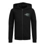 Felpa con Cappuccio Bambino Jack & Jones JCOSPACE LOGO SWEAT 12221210 Nero