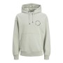 Felpa con Cappuccio Uomo JJSUNSET Jack & Jones 12222190 Grigio