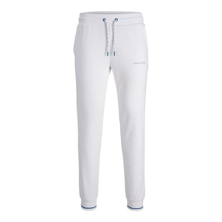 Pantalone di Tuta per Adulti Jack & Jones JPSTGORDON JJGLOBUS 12225105 Bianco Uomo