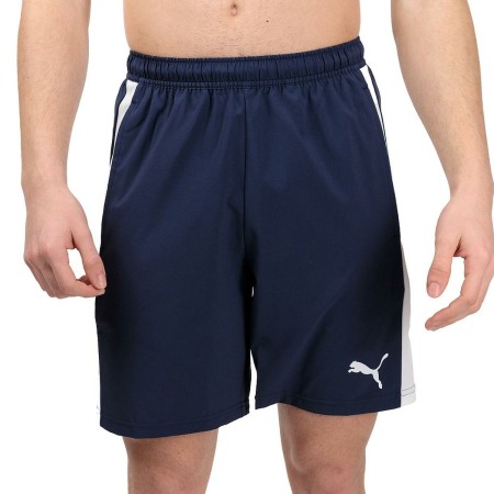 Pantaloni Corti Sportivi da Uomo TEAMLIGA 931835 Puma 06 Padel Blu Marino