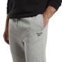 Pantalone per Adulti Reebok FT LEFT LEG JOGG HZ8785 Grigio Uomo