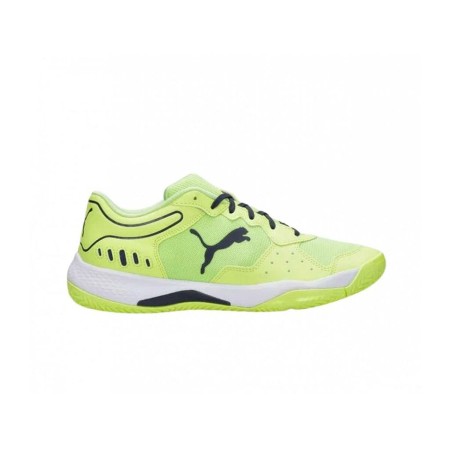 Scarpe da Padel per Adulti Puma SOLARSMASH RCT 107297 01 Giallo Uomo