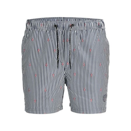 Costume da Bagno Uomo PSTFIJI JJSWIM MINI STRIPE LY Jack & Jones 12227350 Blu Marino