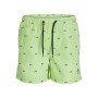 Costume da Bagno Uomo PSTFIJI JJSWIM MINI STRIPE LY Jack & Jones 12227350 Verde