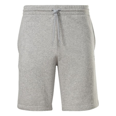 Pantaloni Corti Sportivi da Uomo Reebok RI FT LEFT LEG HZ8784 Grigio