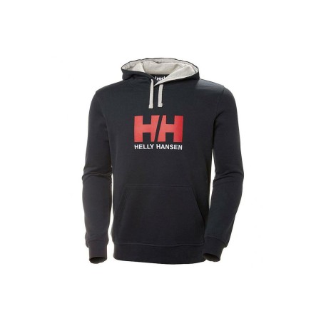 Felpa con Cappuccio Uomo HH LOGO Helly Hansen 33977 597 Blu Marino