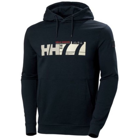 Felpa con Cappuccio Uomo RWB Helly Hansen 53885 599 Blu Marino