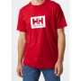 Maglia a Maniche Corte Uomo HH BOX T Helly Hansen 53285 162 Rosso