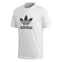 Maglia a Maniche Corte Uomo Adidas TREFOIL TEE IB7420 Bianco