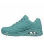 Scarpe da Donna per Camminare Skechers UNO STAND 73690 SLT Azzurro