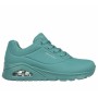 Scarpe da Donna per Camminare Skechers UNO STAND 73690 SLT Azzurro