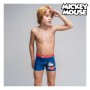 Costume da Bagno Boxer per Bambini Mickey Mouse Azzurro