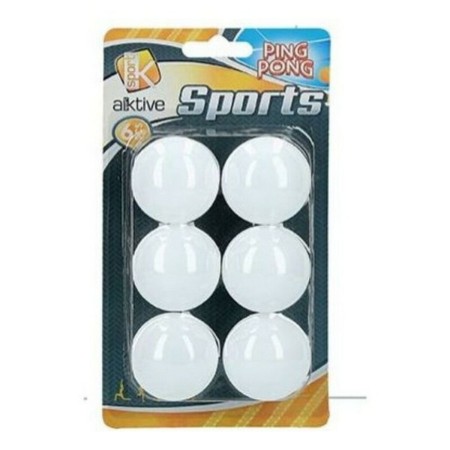 Set Aktive 52419 Palline da Ping-Pong Ø 40 mm (6 uds)