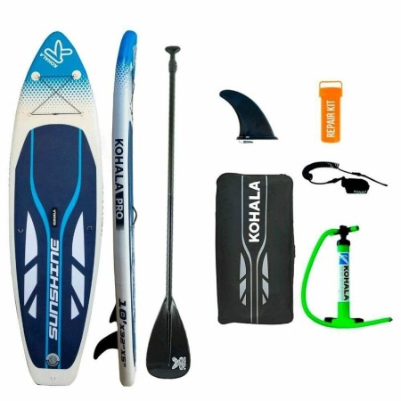 Tavola da Paddle Surf Gonfiabile con Accessori Kohala Sunshine Bianco (305 x 81 x 12 cm)