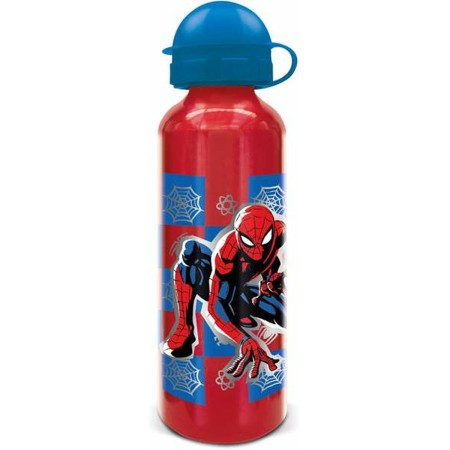 Bottiglia Spiderman Arachnid Grid 530 ml Alluminio