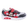 Scarpe Sportive con LED Mickey Mouse Rosso