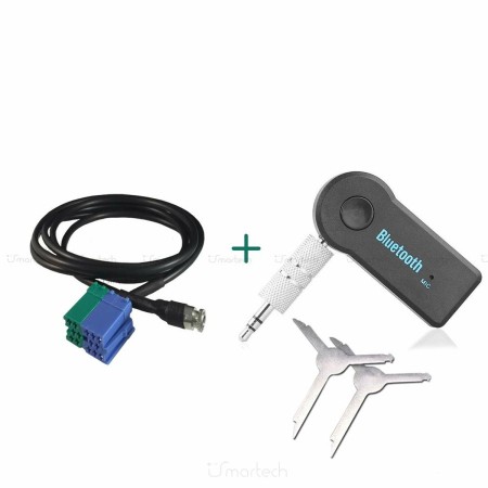 Adattatore Audio Jack Bluetooth Microfono integrato (Ricondizionati A)