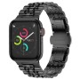 Cinturino per Orologio Nero Acciaio inossidabile Apple Watch (Ricondizionati B)