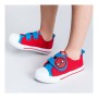 Scarpe da Tennis Casual Bambino Spiderman Rosso