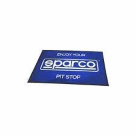 Tappeto Sparco Enjoy your pit stop Azzurro