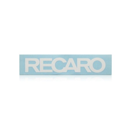 Adesivo per Auto Recaro Bianco (270 x 50 mm)