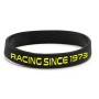 Braccialetto sportivo OMP Racing Since 1973 Nero