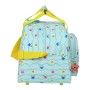 Borsa da Palestra Baby Shark Beach Day Giallo Azzurro Chiaro (40 x 24 x 23 cm)