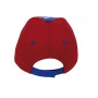 Cappellino per Bambini Mickey Mouse Happy smiles Azzurro Rosso (48-51 cm)