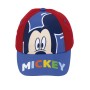 Cappellino per Bambini Mickey Mouse Happy smiles Azzurro Rosso (48-51 cm)