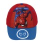 Cappellino per Bambini Spiderman Great power Rosso Azzurro (48-51 cm)