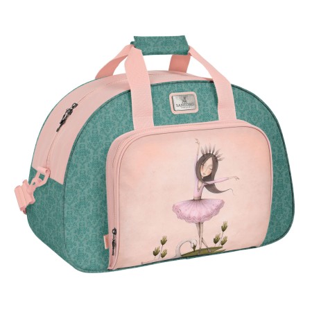 Borsa da Palestra Santoro Swan lake Grigio Rosa 48 x 33 x 21 cm