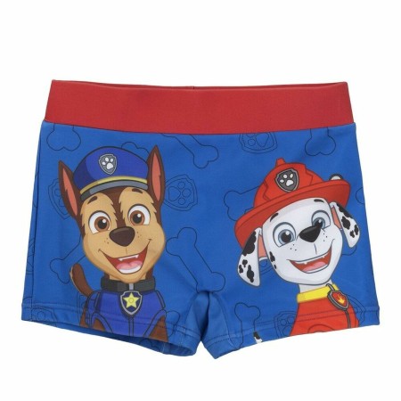 Costume da Bagno Boxer per Bambini The Paw Patrol Azzurro