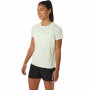 Maglia a Maniche Corte Donna Asics Core Acquamarina