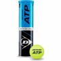 Palline da Tennis Dunlop ATP Official Giallo Multicolore