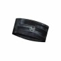 Fascia Sportiva per la Testa Buff Barriers Graphite Nero