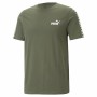 Maglia Puma Ess Tape Camo Moss S Verde Oliva Uomo