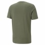 Maglia Puma Ess Tape Camo Moss S Verde Oliva Uomo