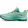 Scarpe da Running per Adulti Saucony Peregrine 13 Verde Donna