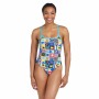 Costume da Bagno Donna Zoggs Sky Back E+ Azzurro