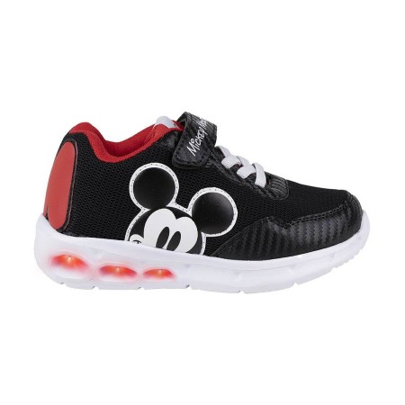 Scarpe Sportive con LED Mickey Mouse Nero