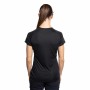 Maglia a Maniche Corte Donna Trangoworld Chovas Montagna Nero